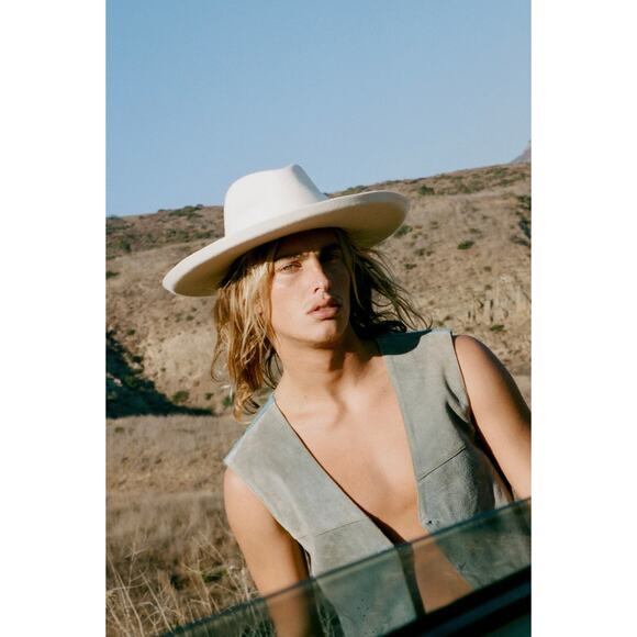 Lack of color The Melodic Fedora Ivory NWT - Picture 2 of 9